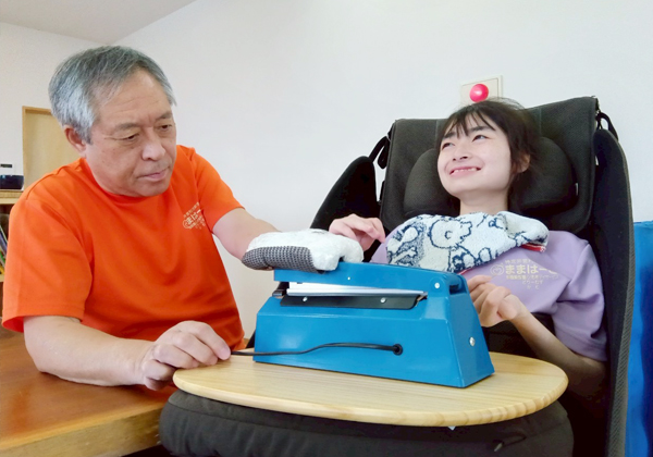 バスボムの袋詰め